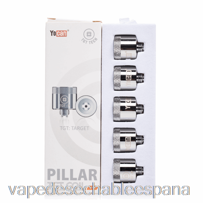 Vape Desechable España Yocan Resistencias De Repuesto Pilar Tgt Resistencias Pilar Tgt-p